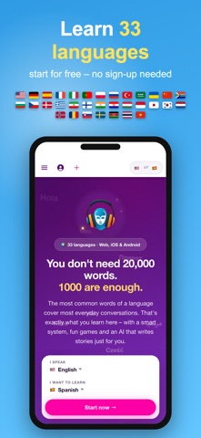 1000 Words – Learn Languages Screenshot 1 of 8