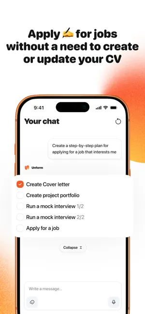 Unform - Your AI Career Agent screenshot 2