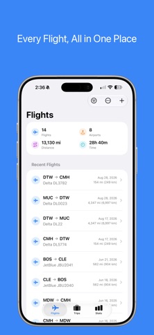 Flights - Simple Flight Log