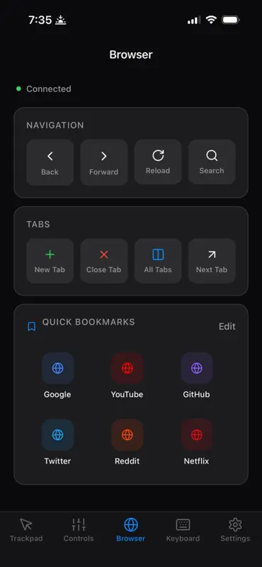 Kommand - Remote screenshot 3 of 4