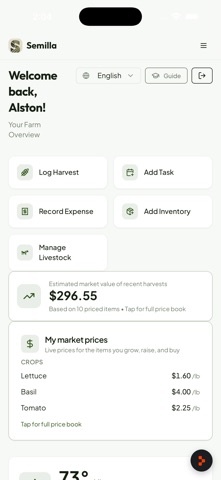 Semilla Farm Management Screenshot 5 of 6