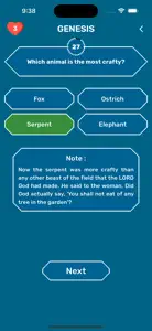 Bible Quizze screenshot #2 for iPhone