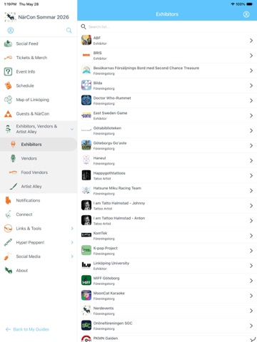 NärCon! iPad screenshot 2