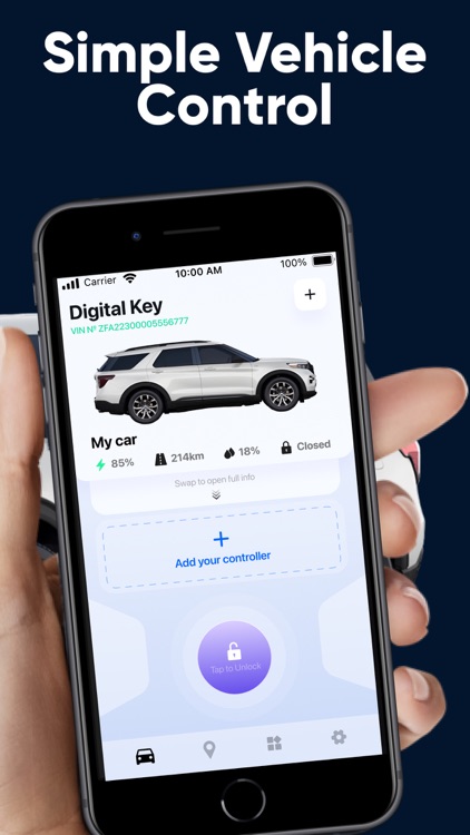 Car Connect App: Sync Control