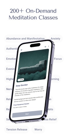Intentionology™ - Yoga Nidra iPhone screenshot