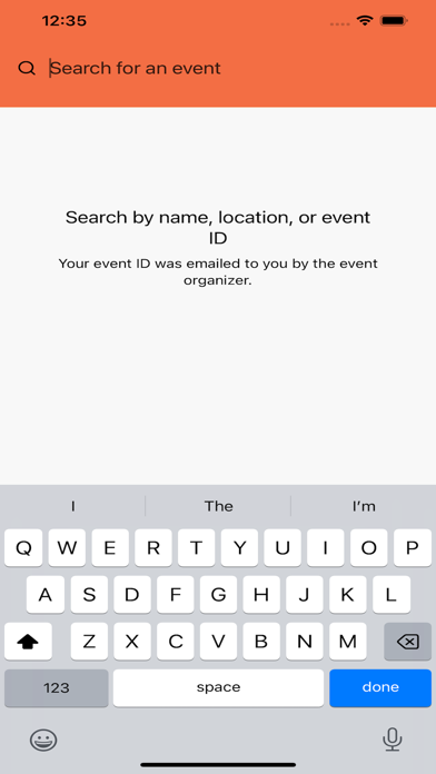 RUF Events Screenshot