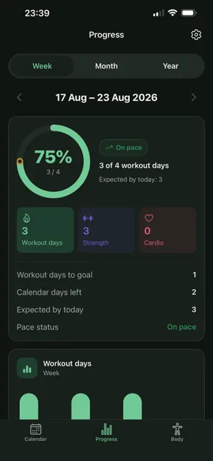 RepDay screenshot 2