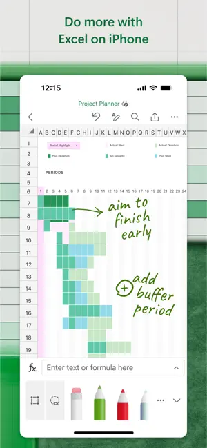 Microsoft Excel iPhone screenshot 5