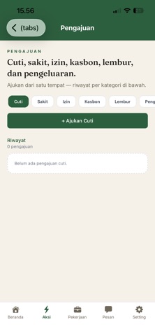 Akar Workspace screenshot