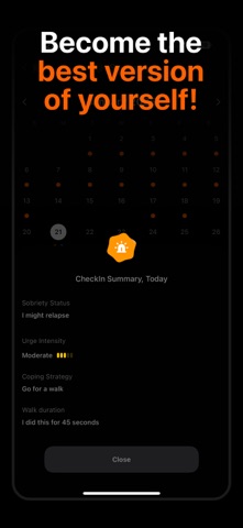 Days Sober-Sobriety Tracker Screenshot 7 of 7