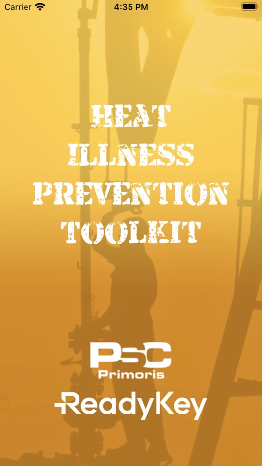 #1. Heat Illness Toolkit (iOS) By: Primoris Services Corporation