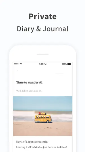 PenCake: Minimal Writing App screenshot 3