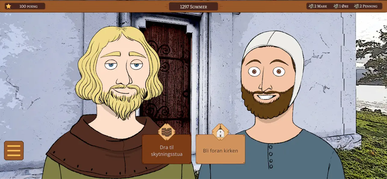 Screenshot #1 pour Borgund Visual Novel