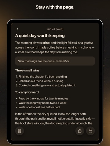 Storyie - AI Journal & Diary iPad screenshot