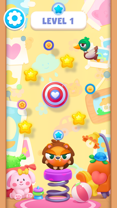 Jolly Springs: Rope Swing Game Screenshot