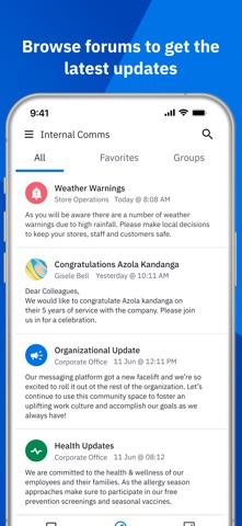Zebra Workcloud Comm iPhone screenshot