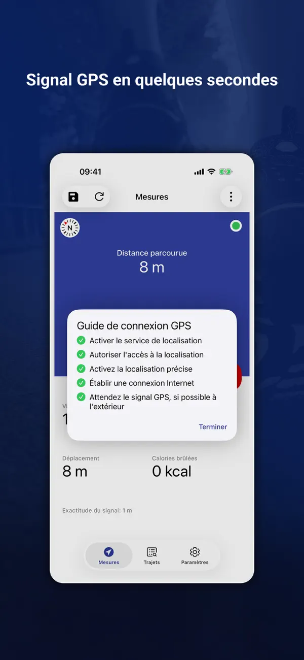 Screenshot #3 pour Odomètre GPS ·