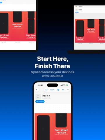 App-Screenshot: Design Studio iPad screenshot
