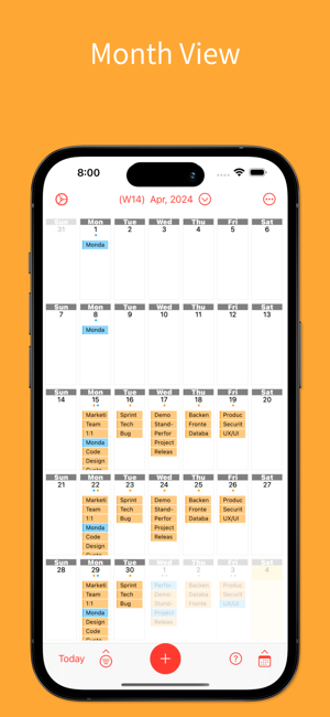 Екранна снимка на Week Calendar Pro