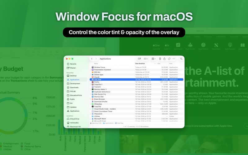 Screenshot #2 pour Window Focus - Dim Screen