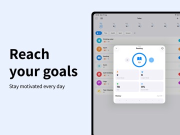 Daily Habit Tracker - Ritunary iPad screenshot