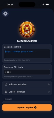 Aslan Yoklama Screenshot 2 of 3