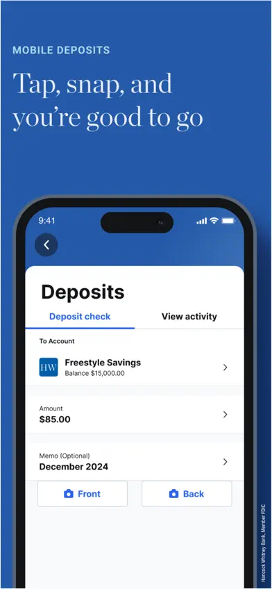 Hancock Whitney Bank screenshot 3