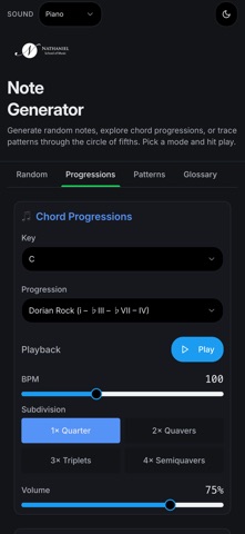 Note Forge: Music Theory Screenshot 2 of 4
