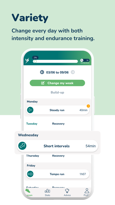 Flit Coach - Run, Bike, Tri Screenshot