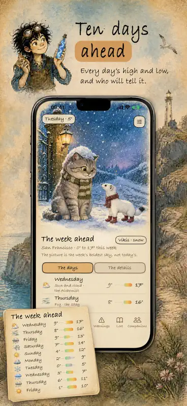 Weather Fables: Cute Widgets screenshot 2 of 9