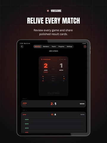 VibeScore - Feel the Score iPad screenshot