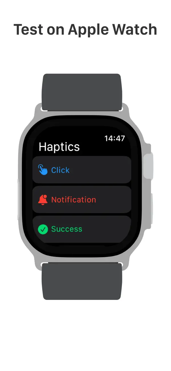 #3. Haptics - Test Device Feedback (iOS) Podle: Ivan Obodianskyi
