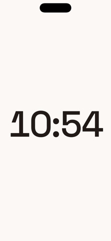 ClocksOn: Bedside Clock Screenshot 2 of 2
