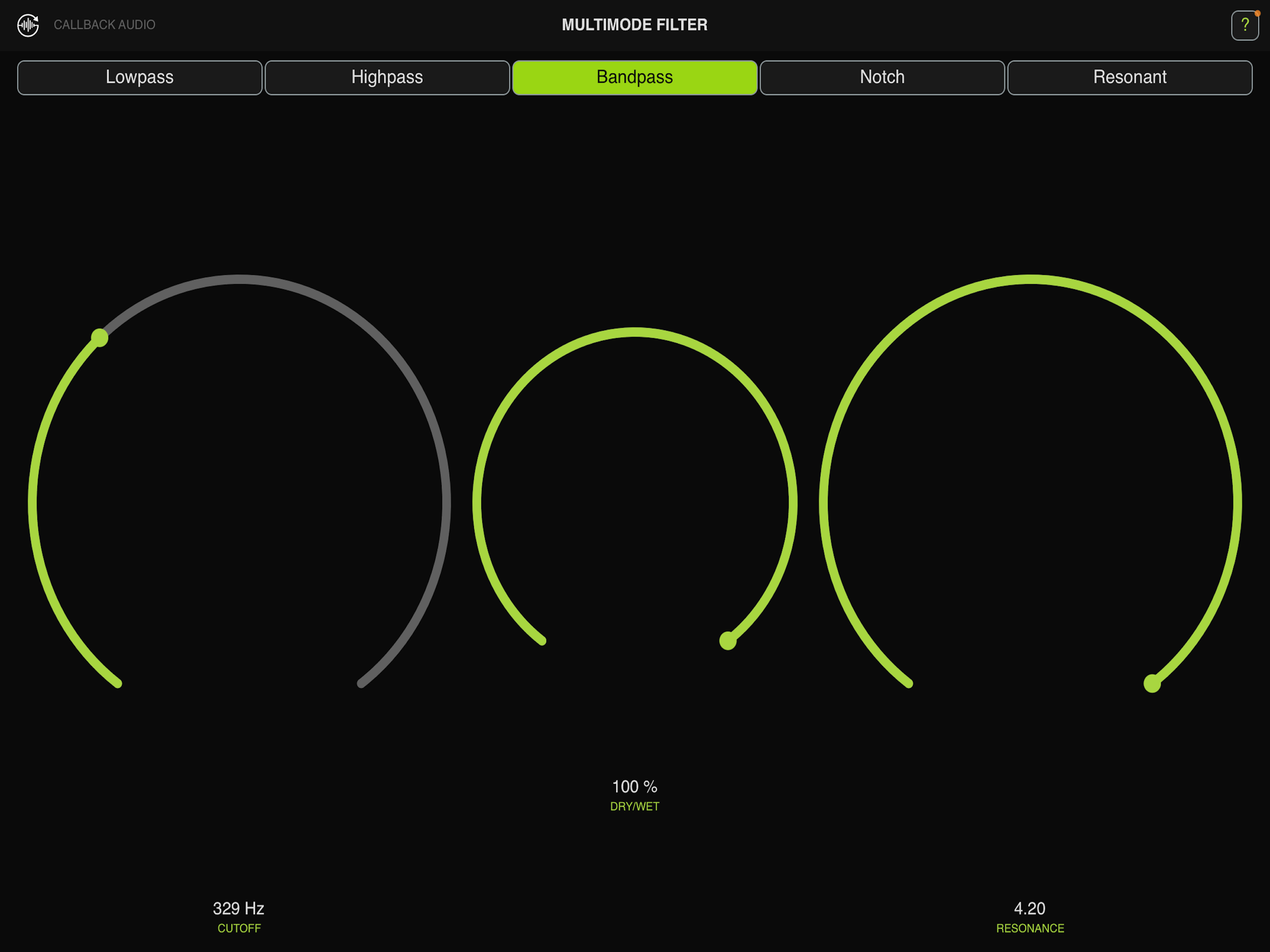 Multimode Ladder Filter screenshot 9