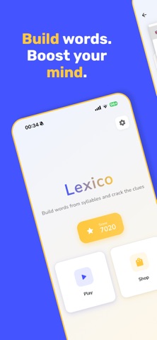 Lexico: Word Puzzle Quest iPhone screenshot