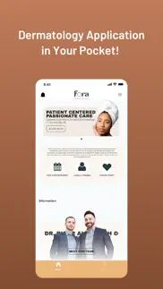 fora dermatology iphone resimleri 4