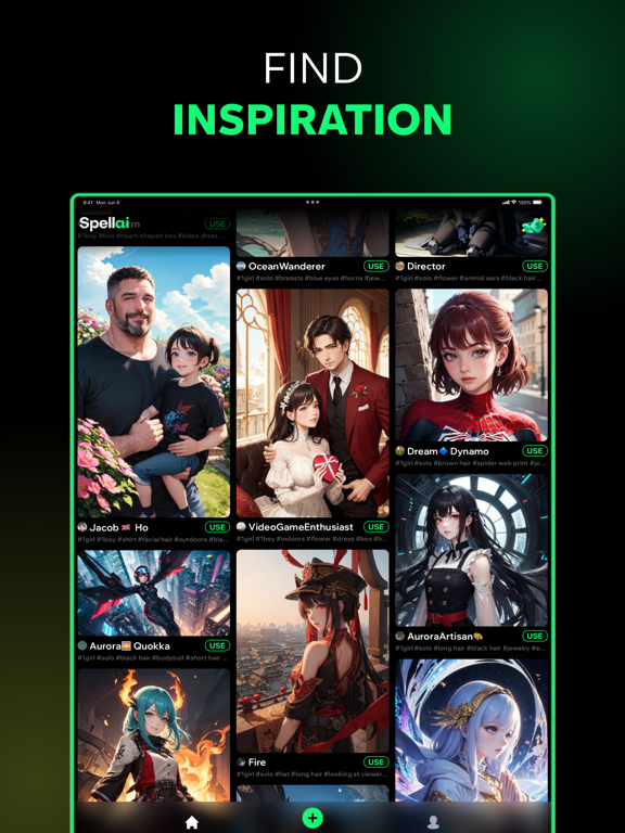 Spellai - AI Art Maker iPad screenshot 9 - Photo & Video app