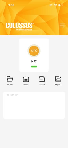 Colosuss NFC screenshot