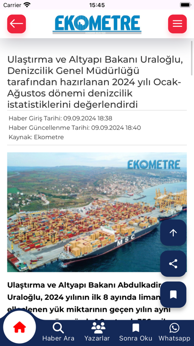Ekometre Screenshot