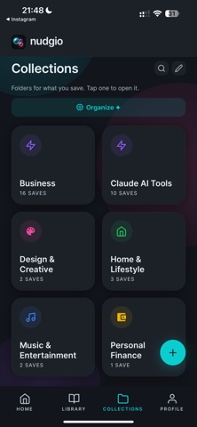 nudgio: Save, Organize, Do It Screenshot 3 of 10