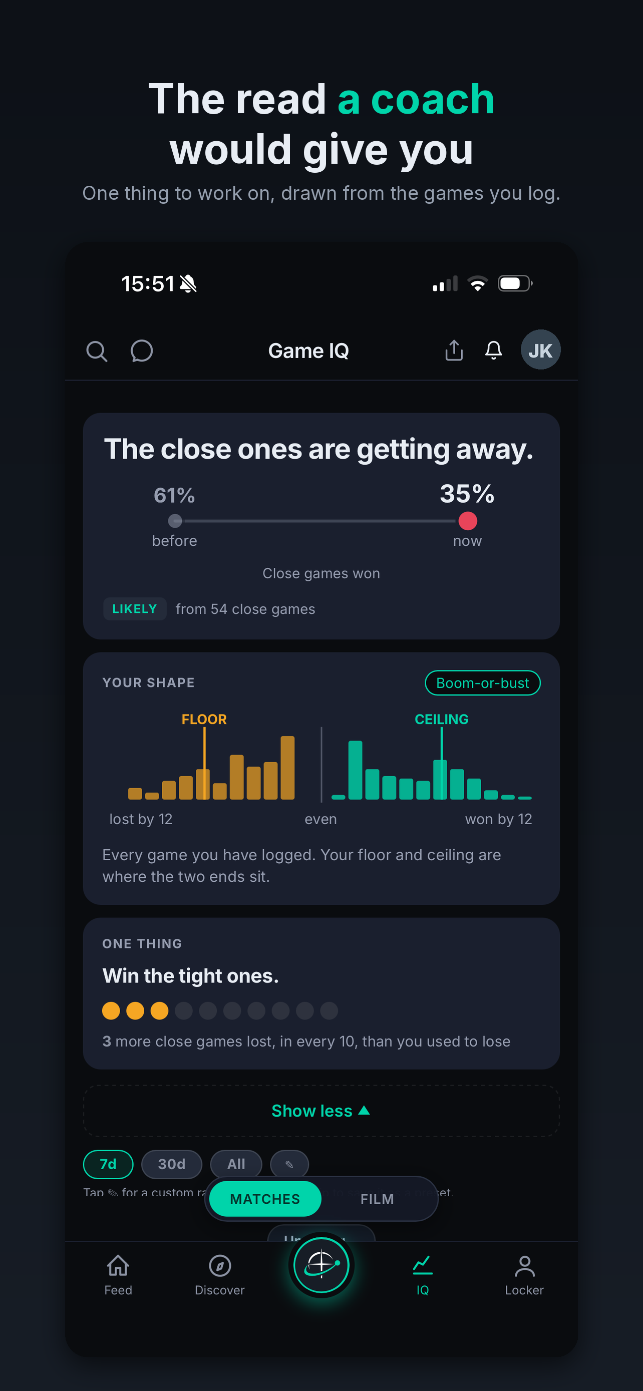PointIQ: Pickleball Log&Stats screenshot 4