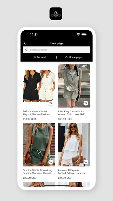 Elegant Athens Shop Screenshot
