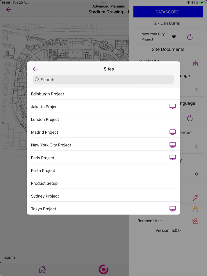 #3. DataScope Site Documents App (iOS) 作者: DataScope
