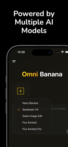 Omni Banana - AI Photo Editor screenshot