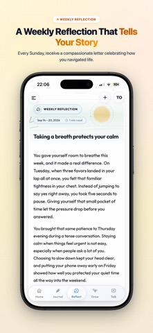 MoodRover: AI Journal & Mood iPhone screenshot