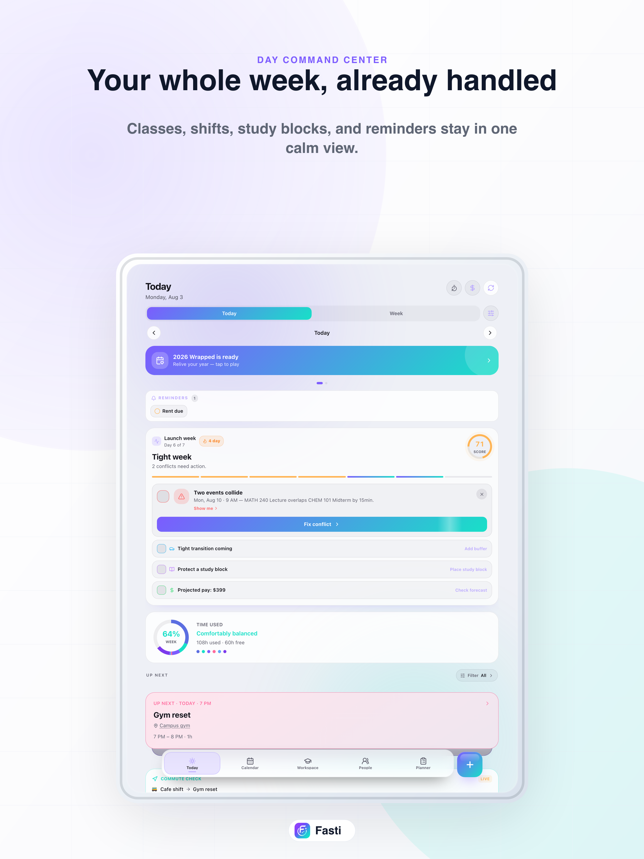 Fasti: Class Schedule Planner screenshot 10