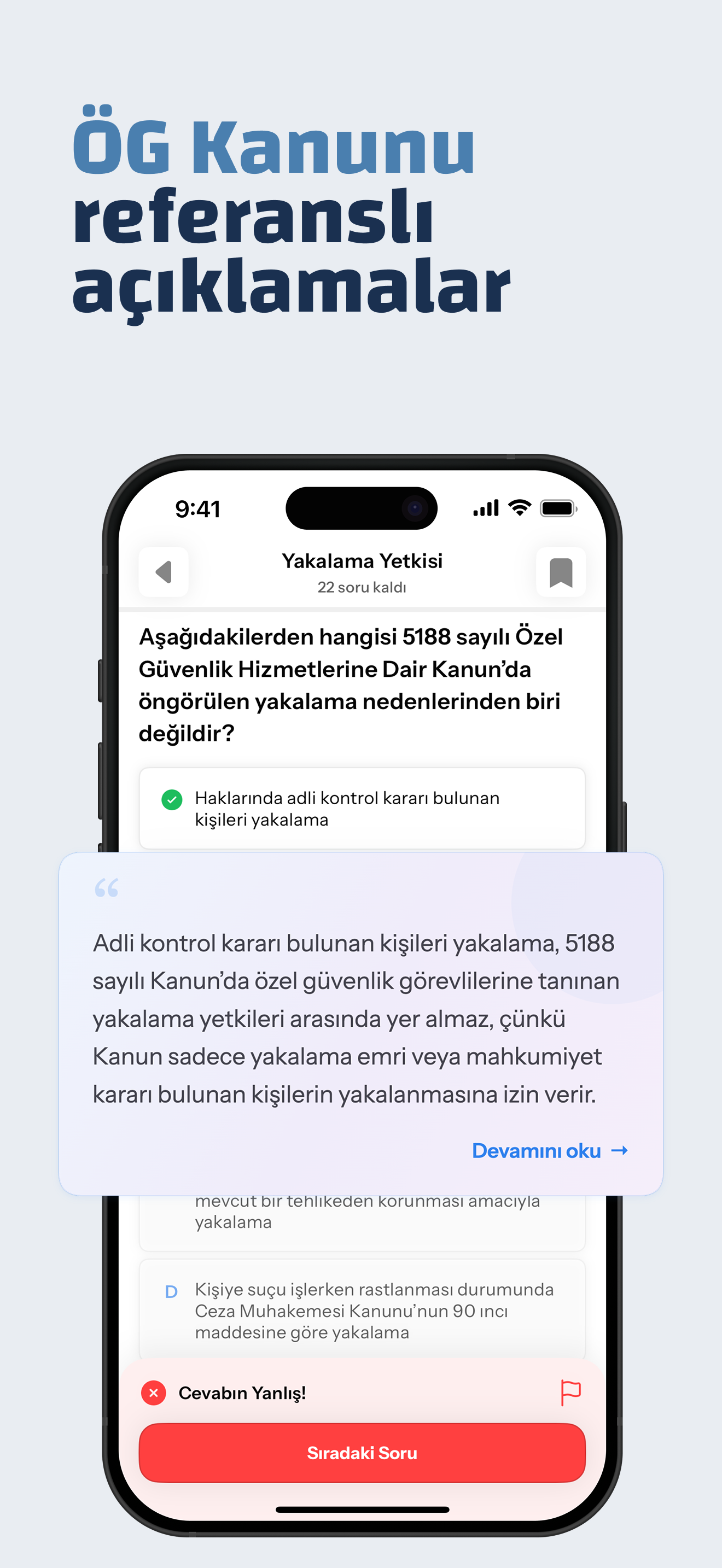 Özel Güvenlik Çıkmış Sorular