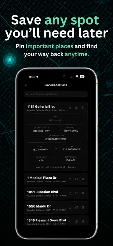 GPS Coordinates Finder: LOC8 screenshot 6 of 6