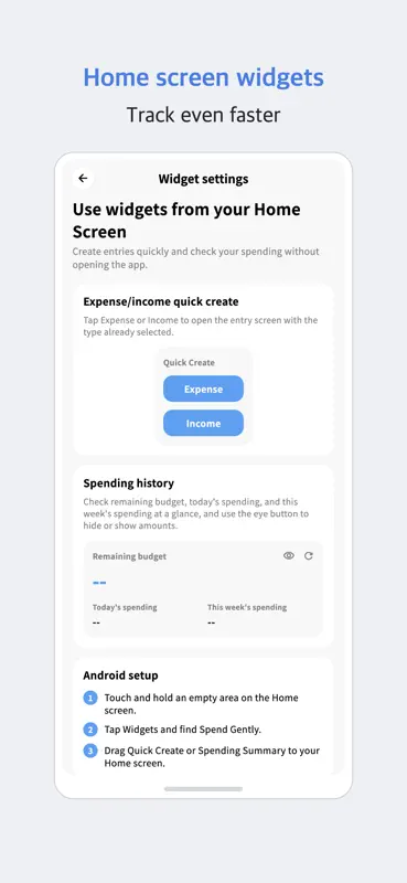 Spend Gently - Mindful Budget screenshot 8 of 8