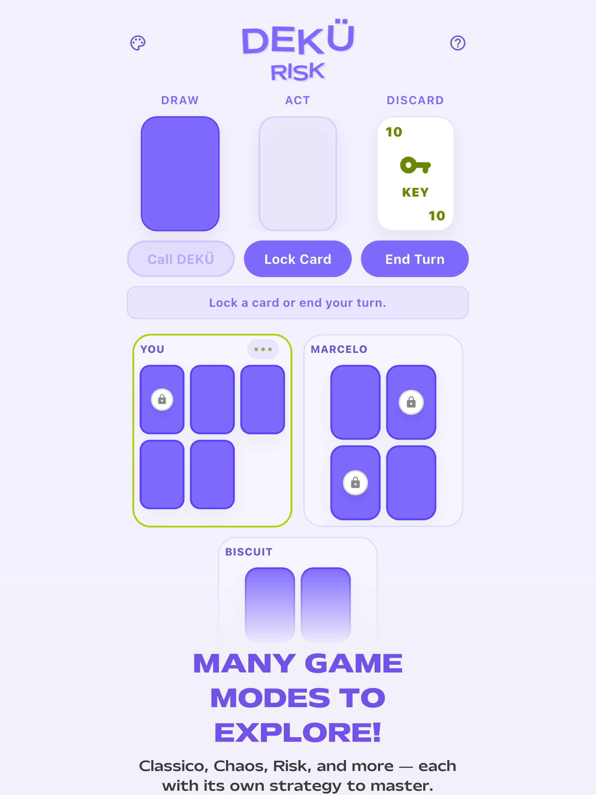 DEKÜ - Cabo & Cambio Card Game screenshot 9